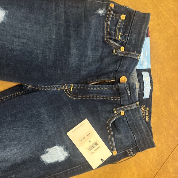 NWT never worn 7 for all mankind The Ankle Skinny size 24 - Picture 3 of 3